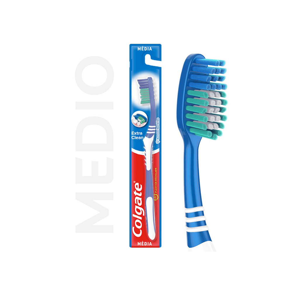 Colgate Cepillo Dental Ext-Clean Mediano