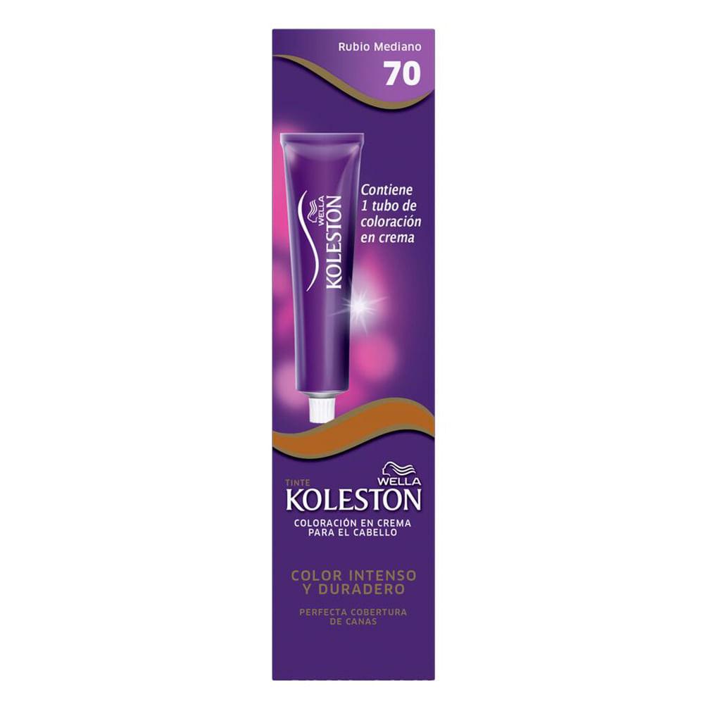 Koleston Tintura Crema N 70 Sing Nuevo Rubio Mediano
