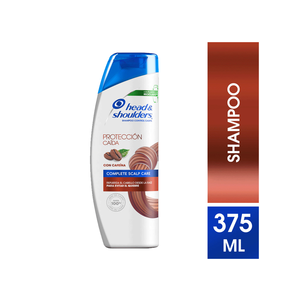Head&Shoul Prot Caida C-Cafeina Shampoo