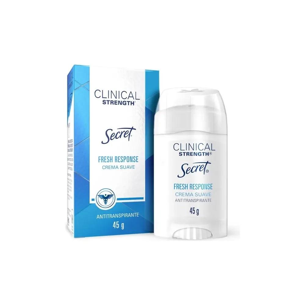 Secret Clinical Fresh Response Crema Suave Desodorante Barra Antitranspirante
