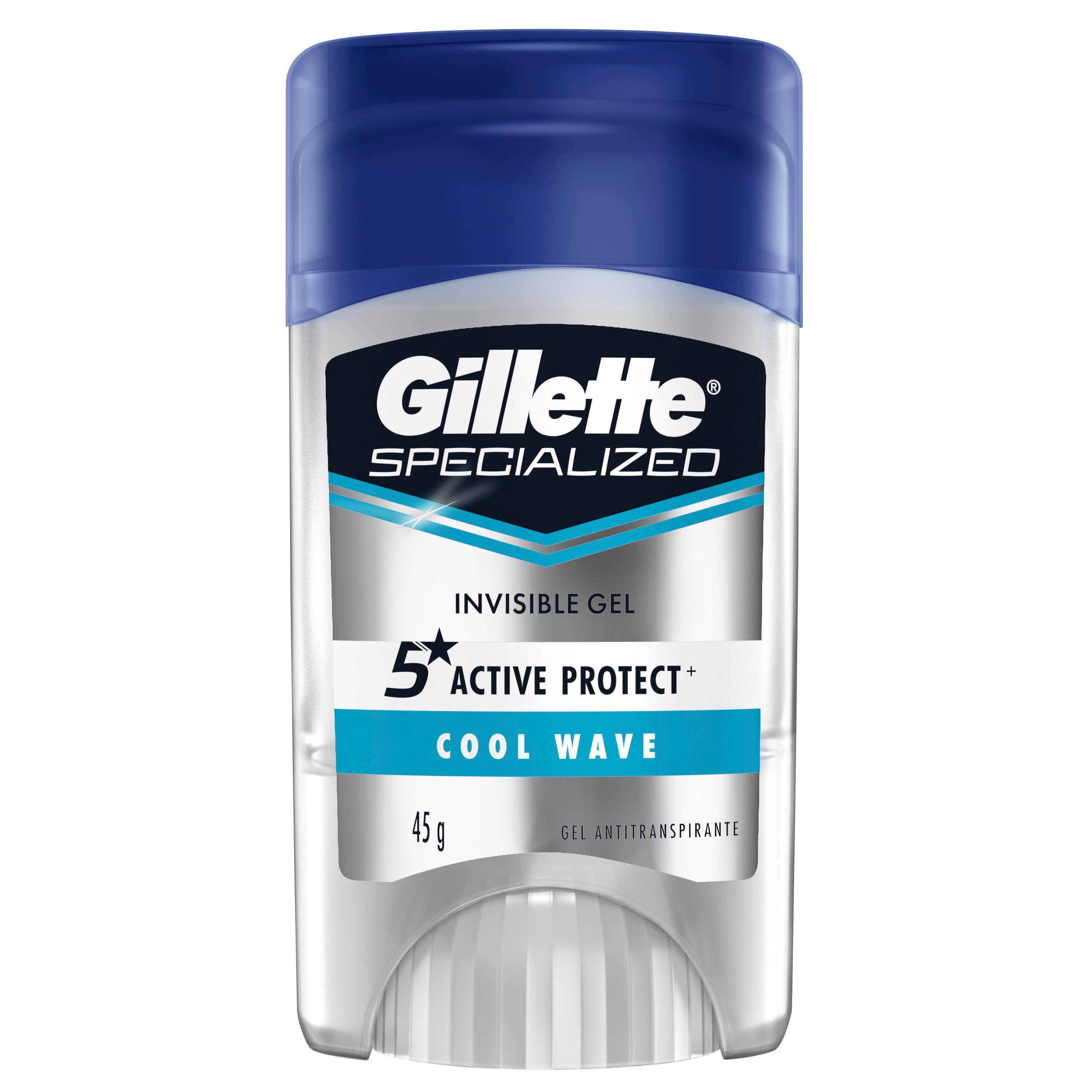Gillette Clear Gel Cool Wave Antitranspirante