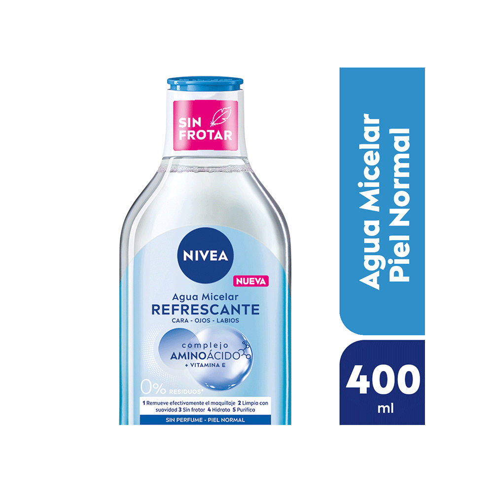 Nivea Fac Agua Micelar 5EN1 Piel Normal