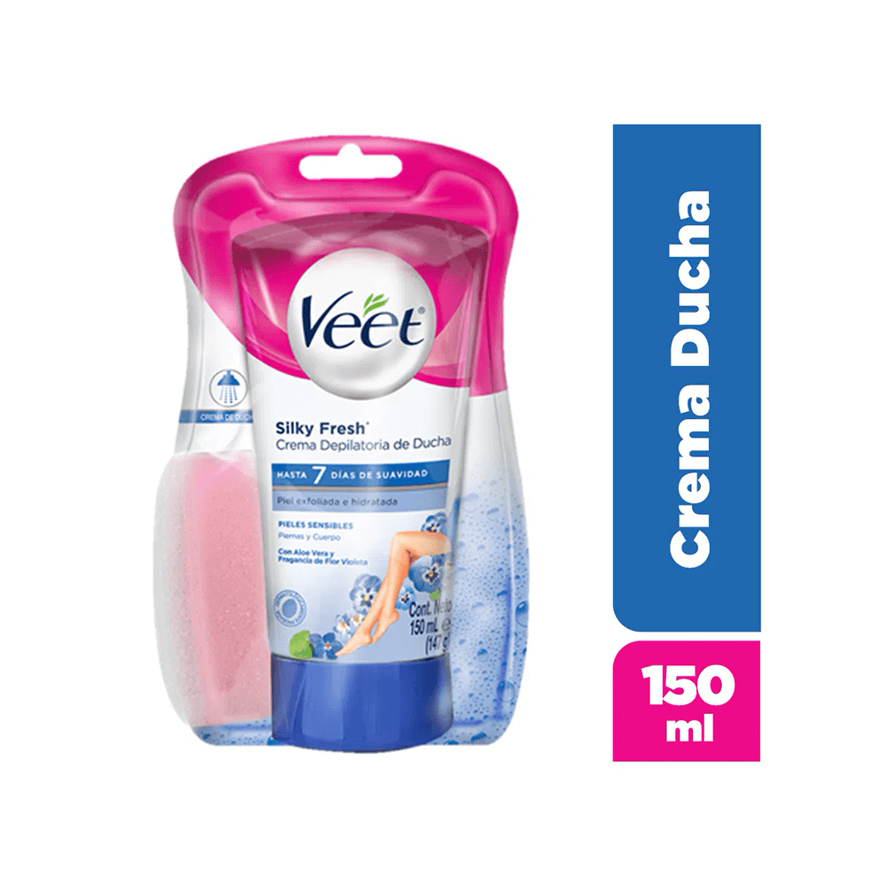 Veet Crema Depilatoria P/Sensib P/Ducha