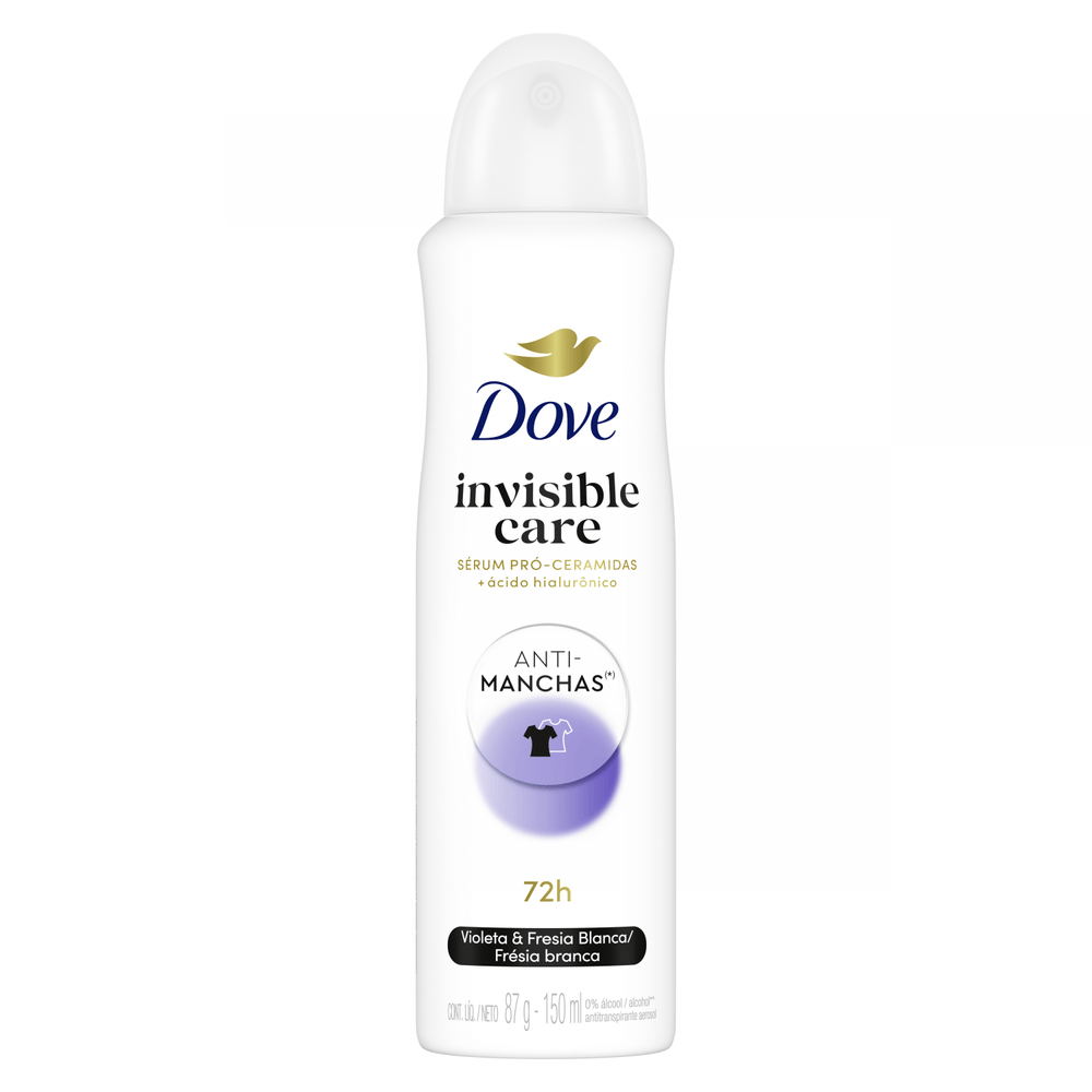 Dove Desodorante Aerosol Ap Invis Care Wom 72HS