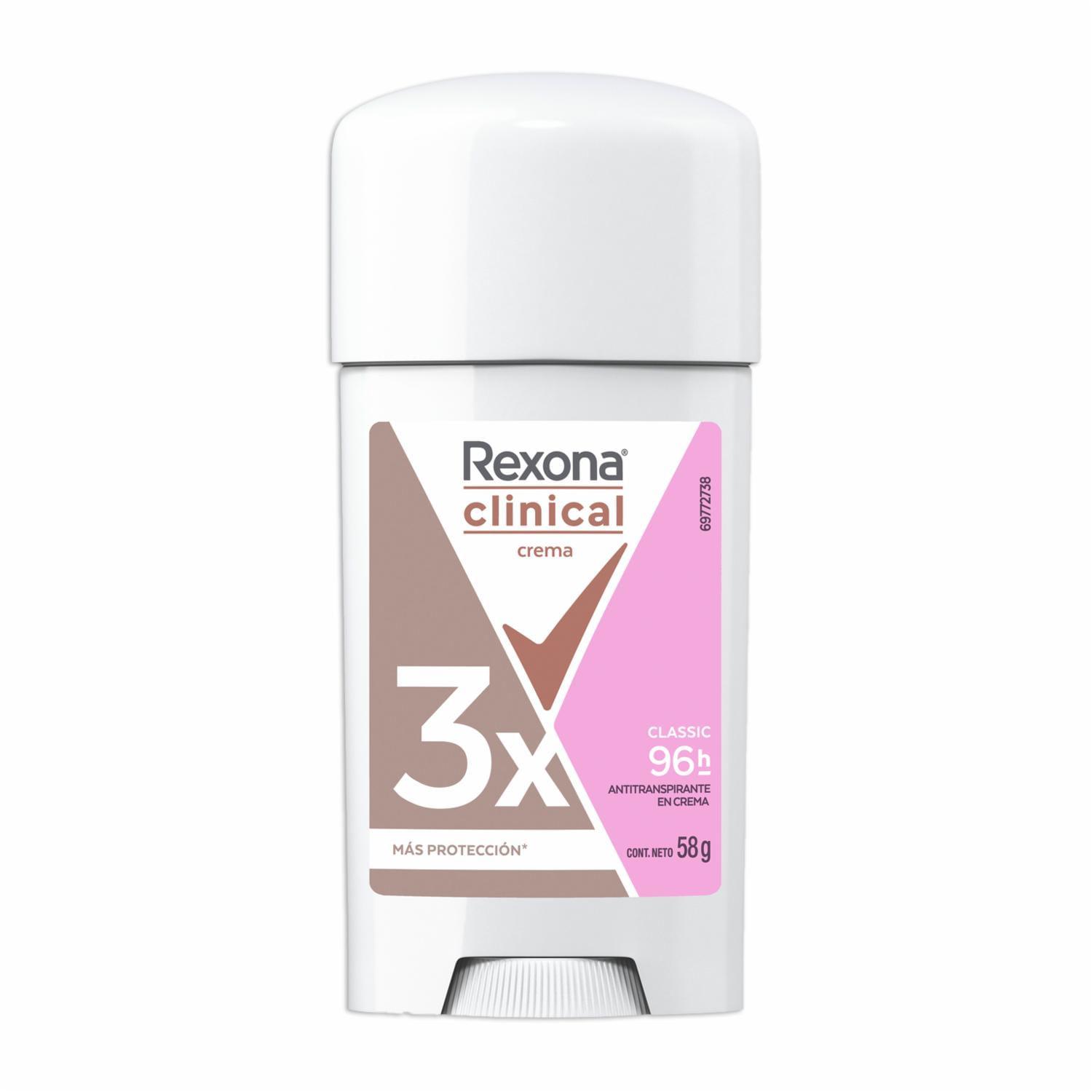 Rexona Desodorante Crema Invisible Clinical Classic Wom 96HS