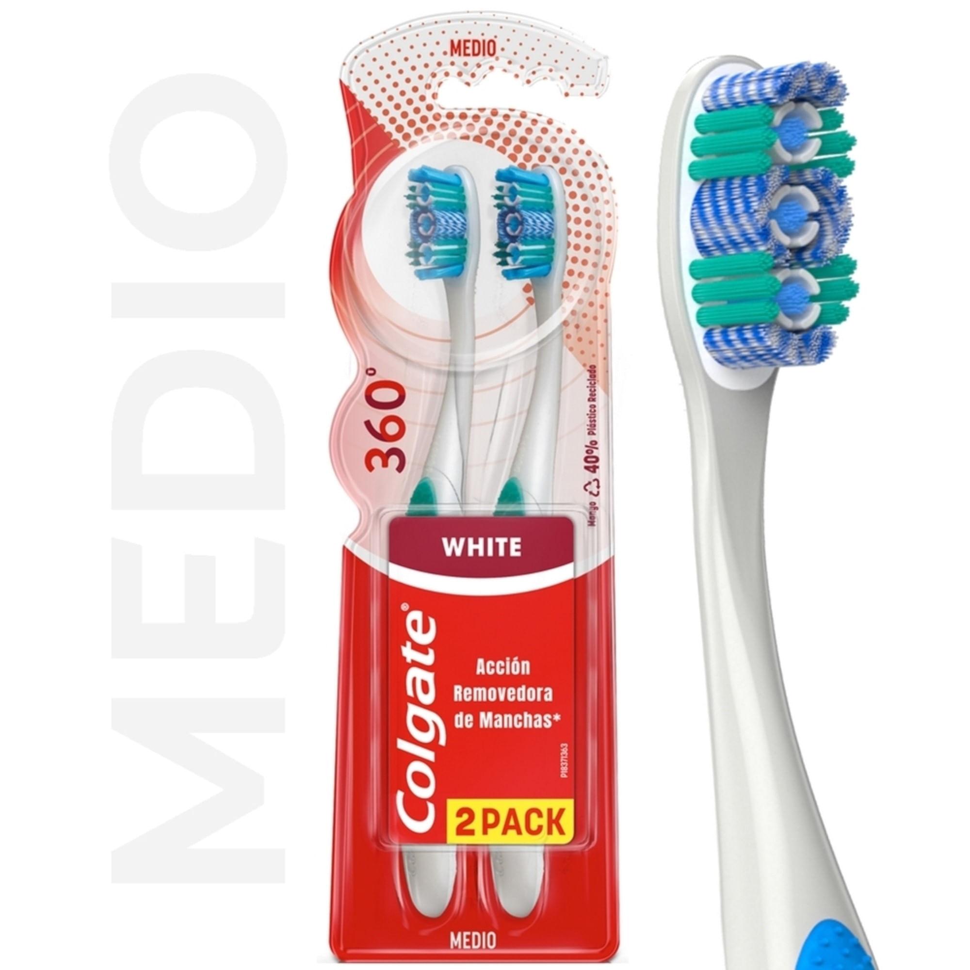 Colgate Cepillo Dental 360 Luminous 2