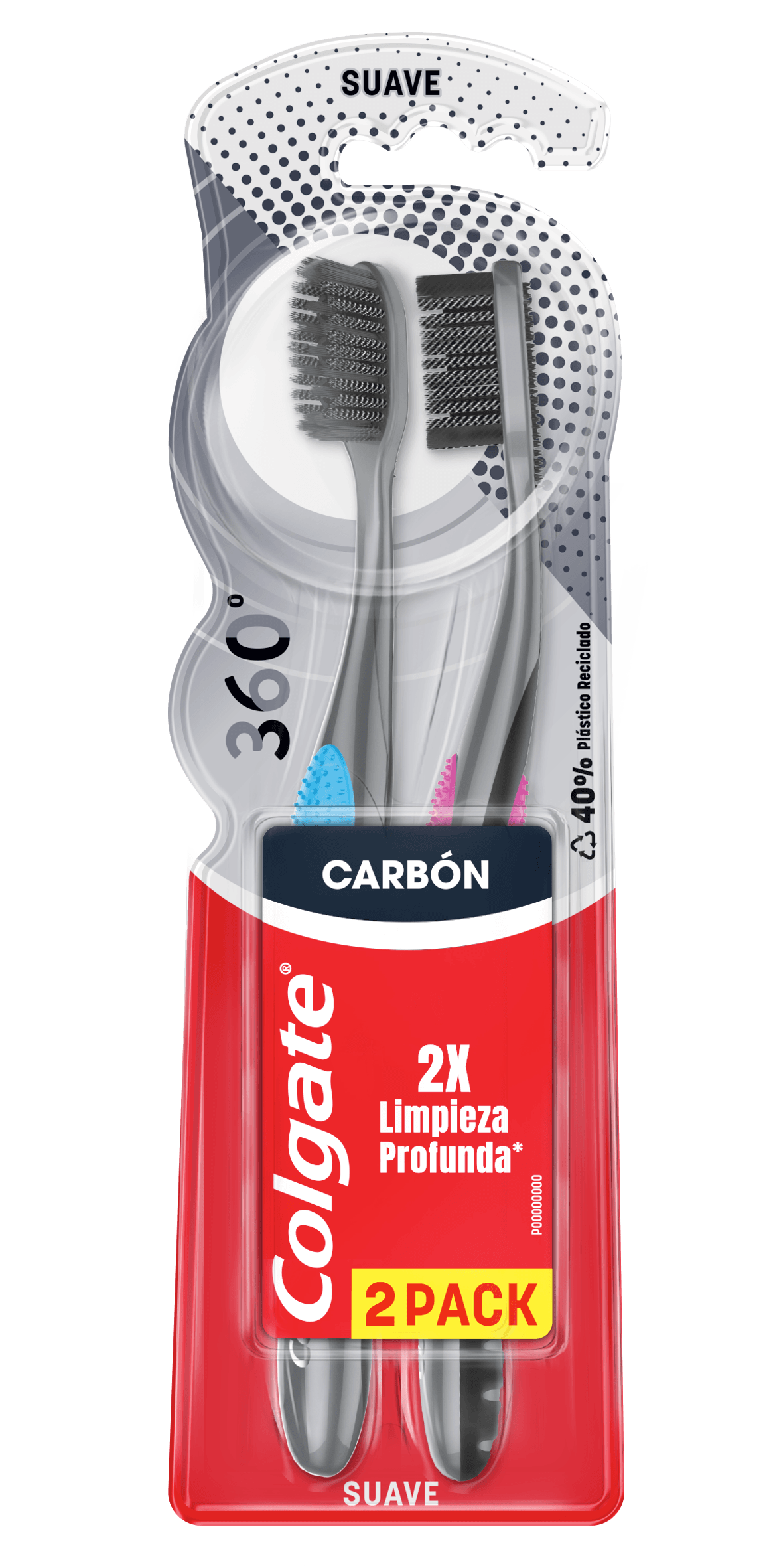 Colgate Cepillo Dental 360 Black Pack