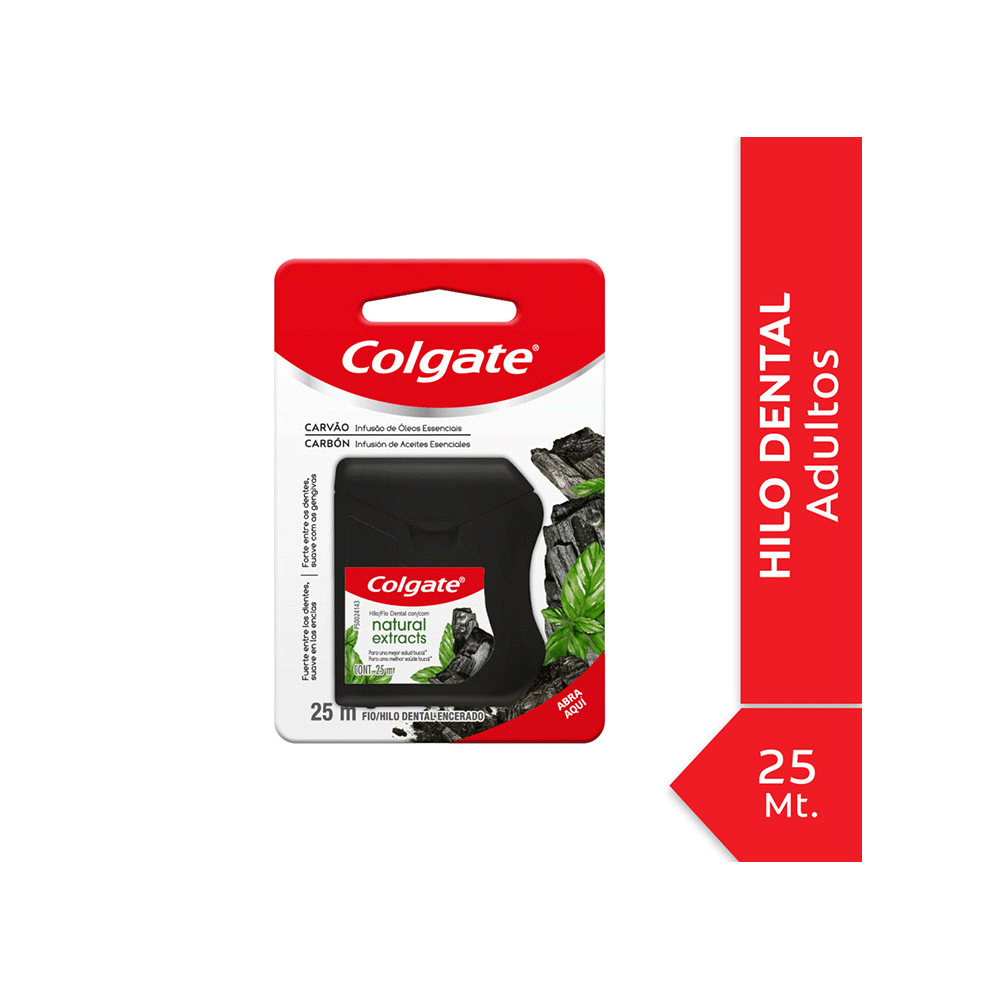 Colgate Hilo Dental Natural Carbon 25MTS