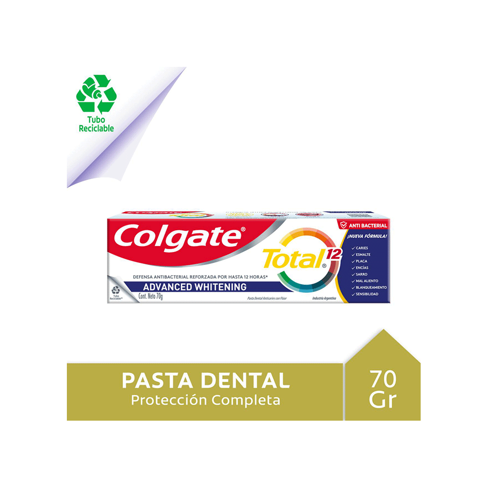 Colgate Crema Dental Total 12 Whitening
