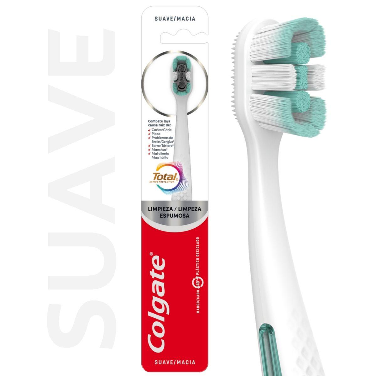 Colgate Cepillo Dental Total Limp Espumosa