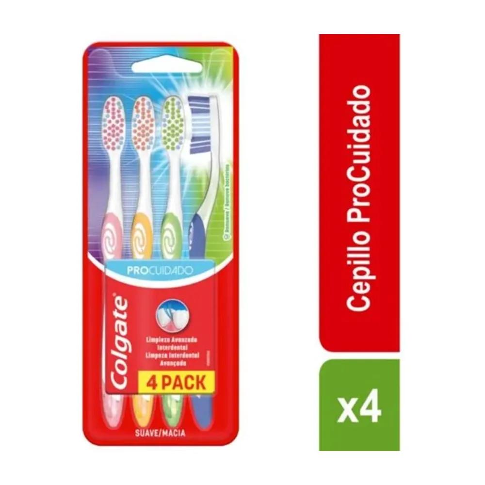 Colgate Cepillo Den Pro Cuidado Carbon