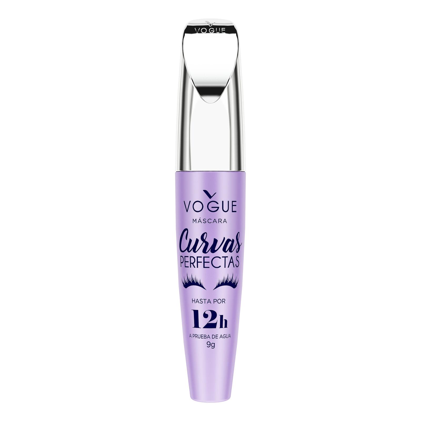 Vogue Máscara para Cejas Curvas Perfectas 12hs Negro