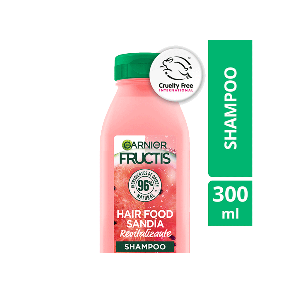 Fructis Hair Food Sandia Vegan Shampoo
