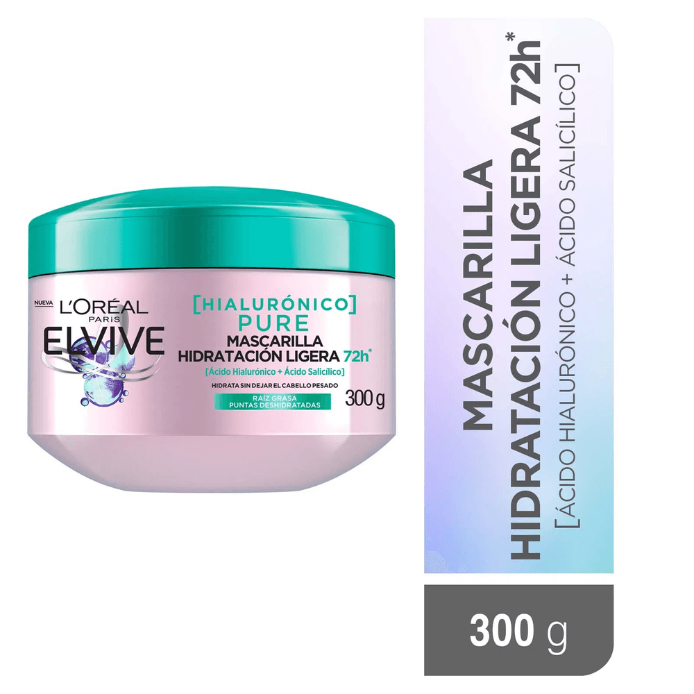 Elvive Hyaluro Pure Hidra Mascarilla De Trat