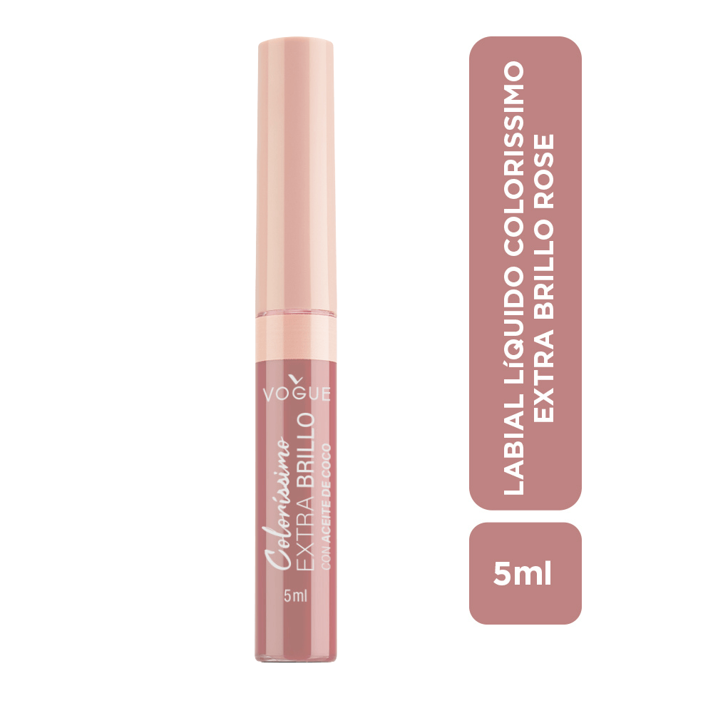 Vogue Labial Líquido Colorissimo Ex Br Rose