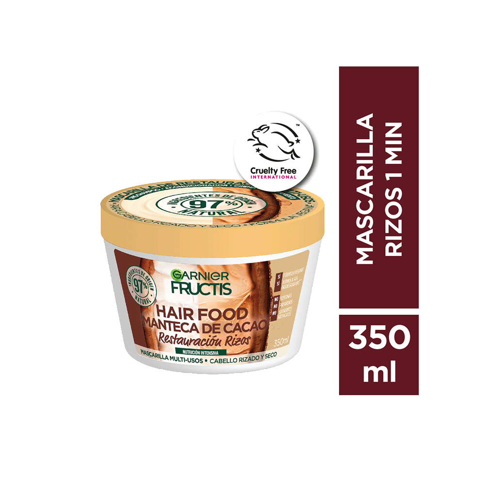 Fructis Hair Food Mant Cacao Máscara