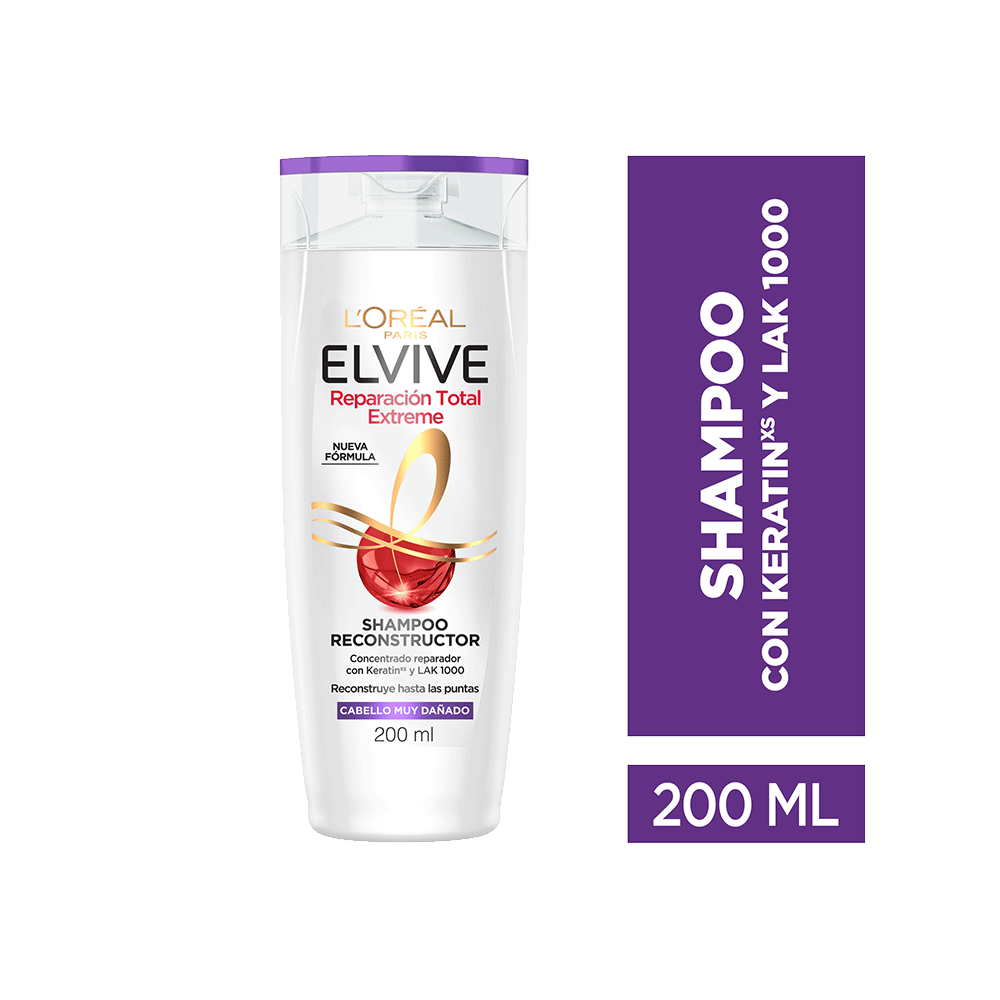 Elvive Rep Total Extreme Shampoo X 200 Ml(New)