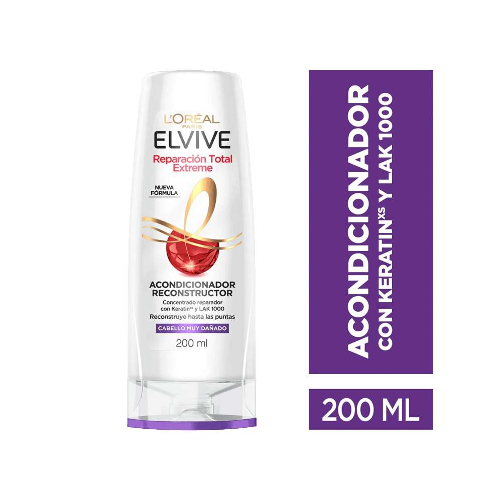 Elvive Rep Total Extreme Ac X 200 Ml(New)
