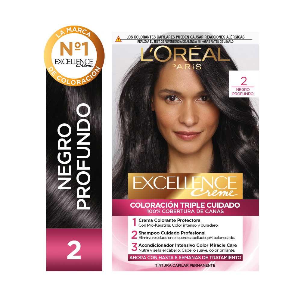 Excellence Tintura Creme N 2 Negr Prof