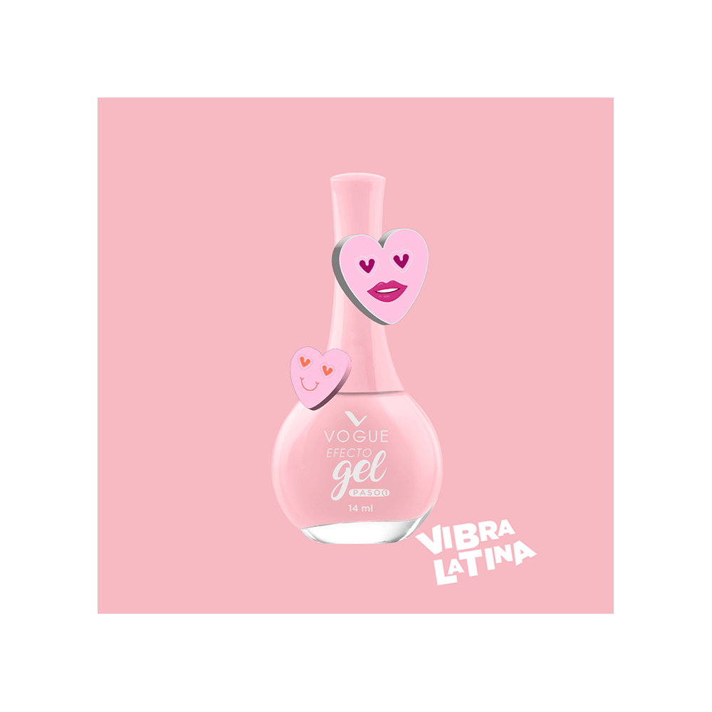 Vogue Esmalte Efecto Gel Vibra Latina