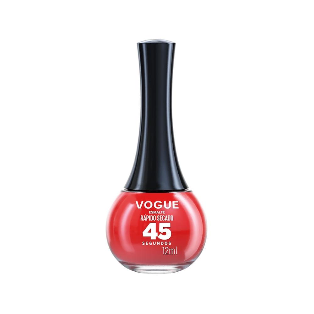 Vogue Esmalte Rojo Antojo Rapido Secado