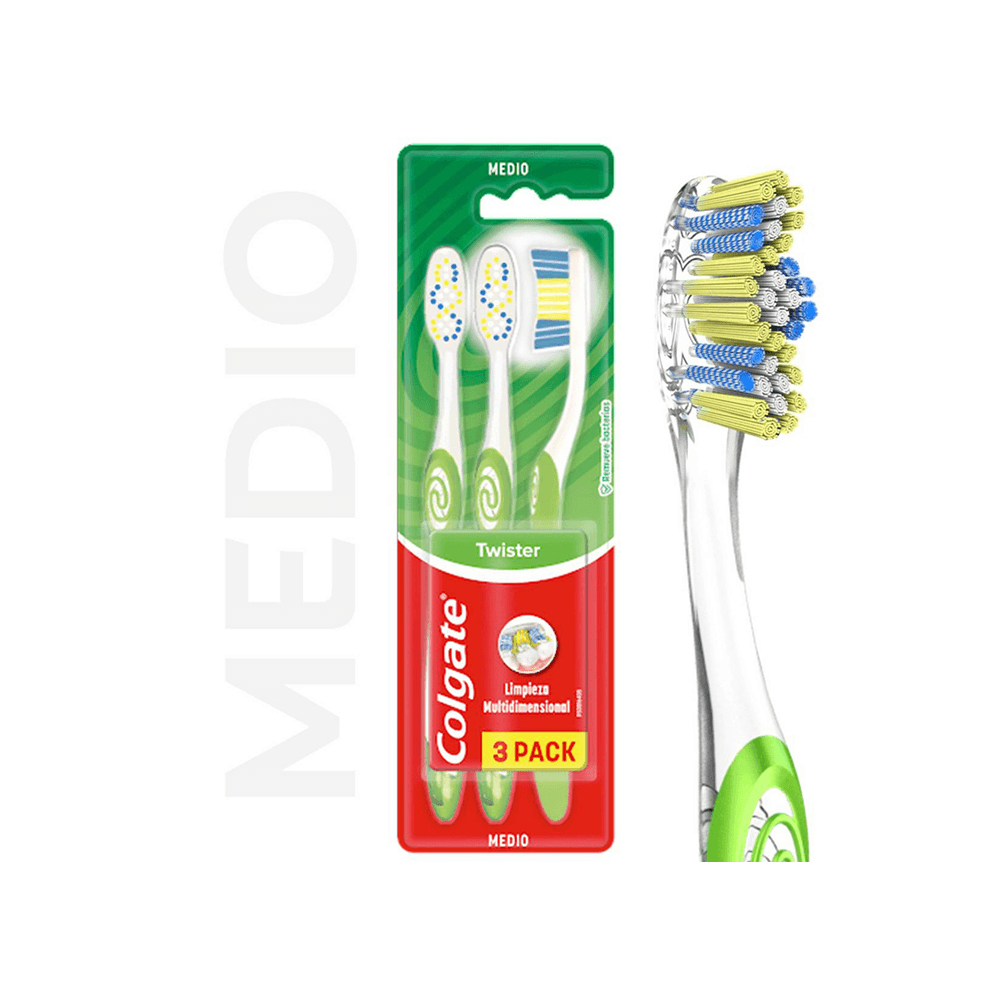 Colgate Cepillo Dental Twister Pack