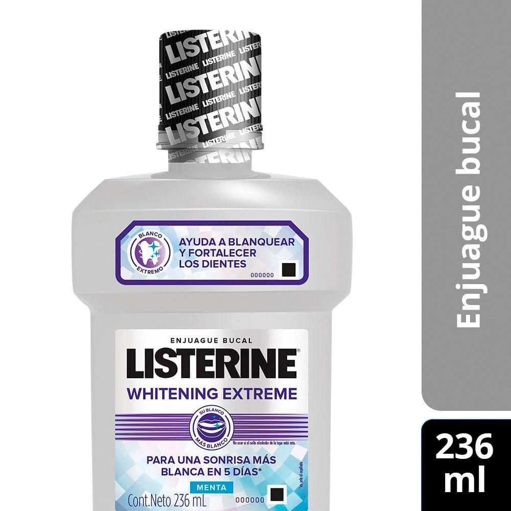 Listerine Whitening Extreme Enj Bucal X236M