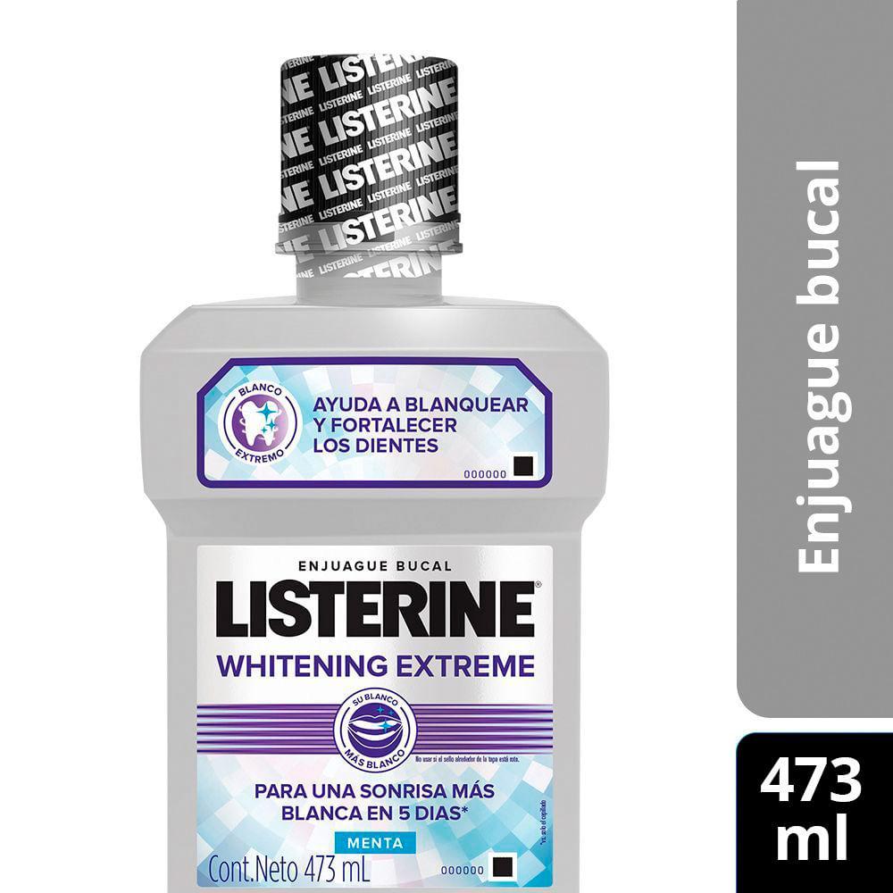 Listerine Whitening Extreme Enj Bucal X473M