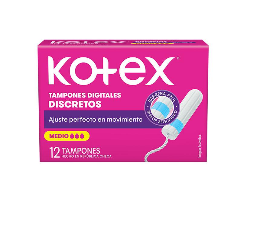 Kotex Tampones Digitales Medio
