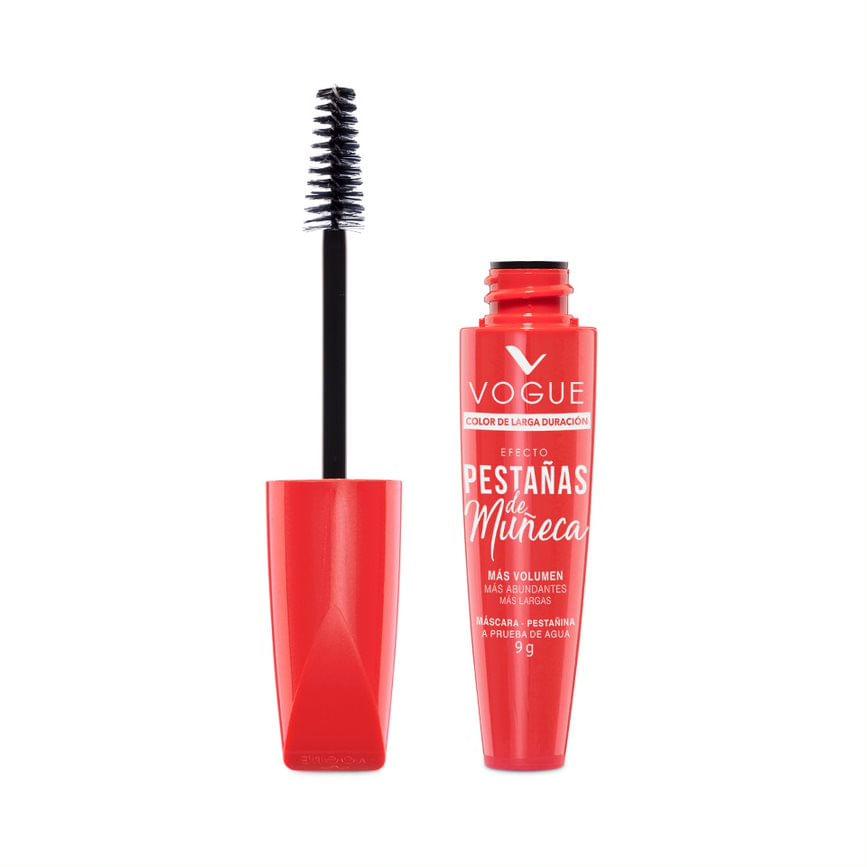 Vogue Máscara de Pestañas Efecto Muñeca Waterproof Negro