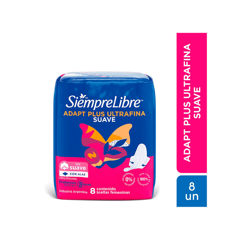 S.libre Toal Adapt Plus Ultraf Suave C-Alas