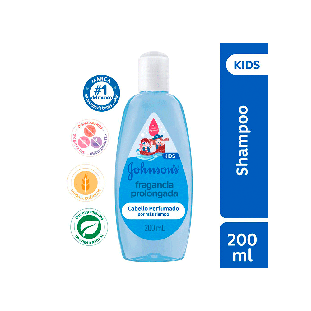 J&J Fragancia Prolongada Shampoo X 200 Ml(New)