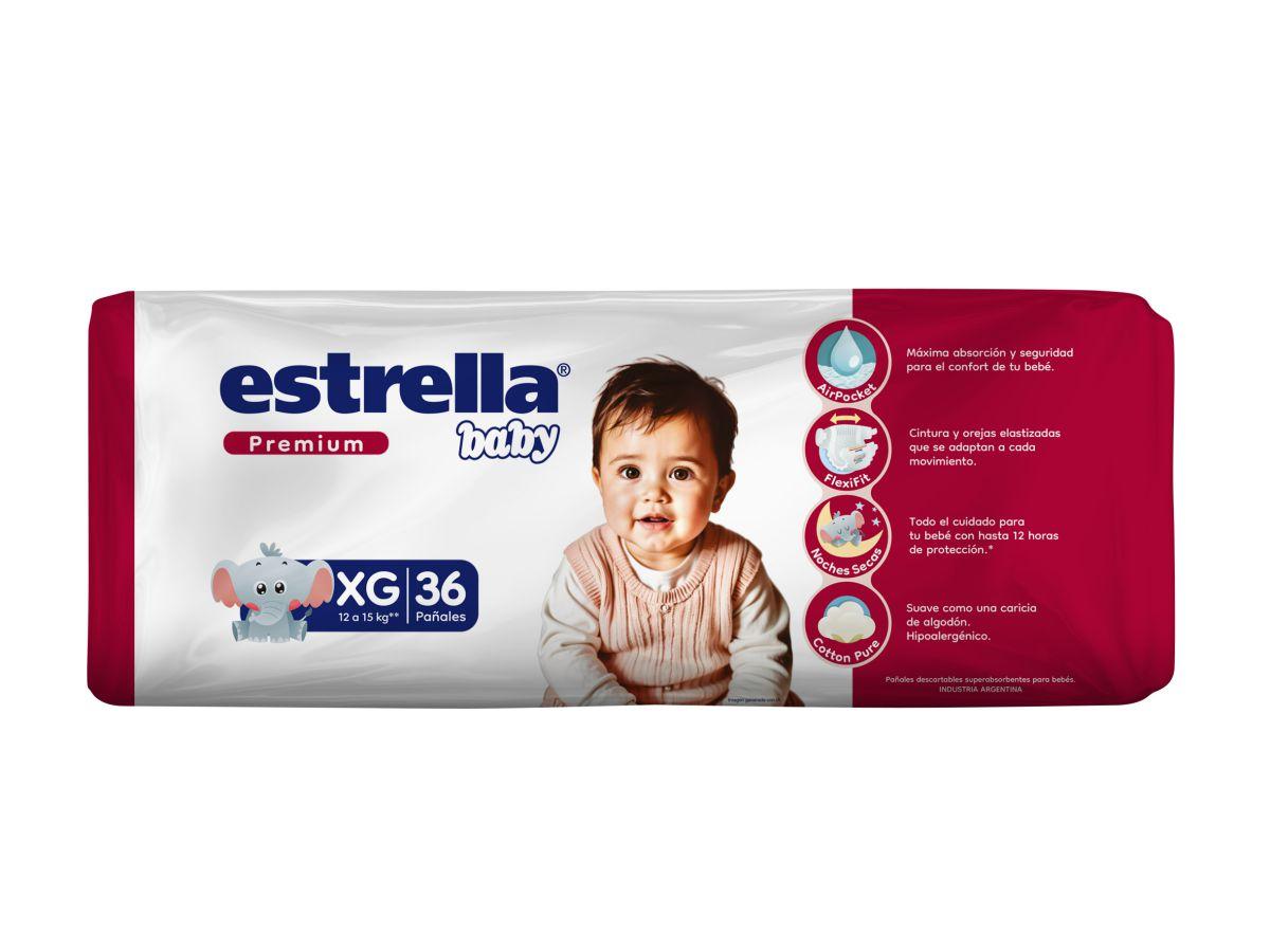 Estrella Baby Premium Pañal Xgde