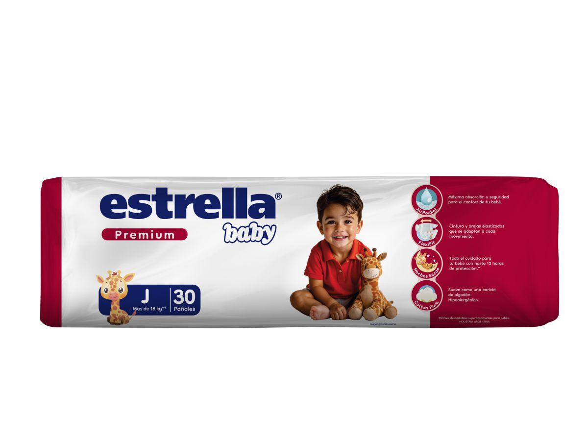 Estrella Baby Premium Pañal Junior