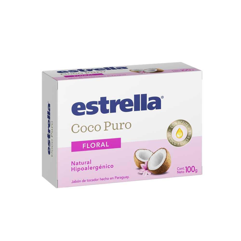 Estrella Jabón Coco Puro Floral