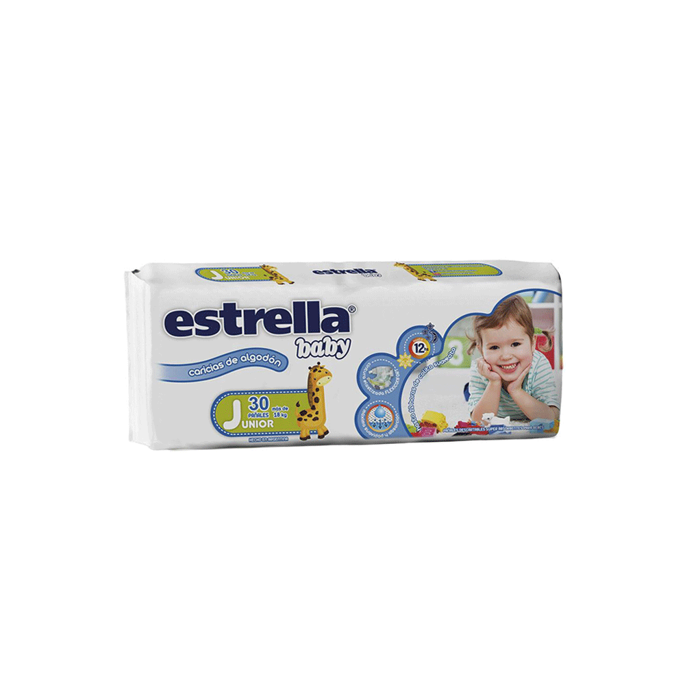 Estrella Baby Pañal Junior. J