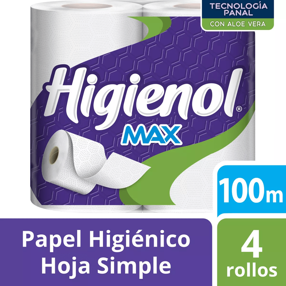 Higienol Max Aloe Panal 100m