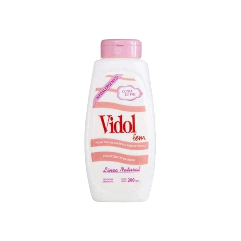 Vidol Polvo Fecula Fem Talquera
