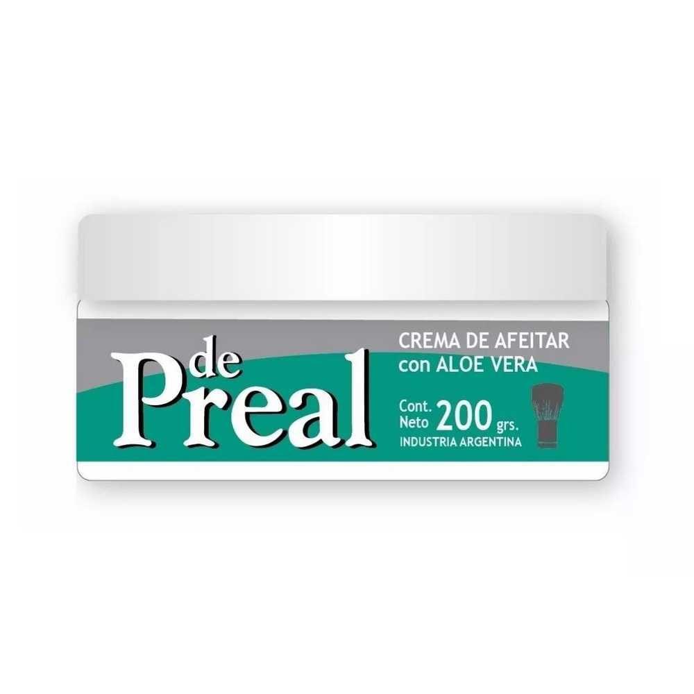 Preal Crema de Afeitar C-Aloe Vera