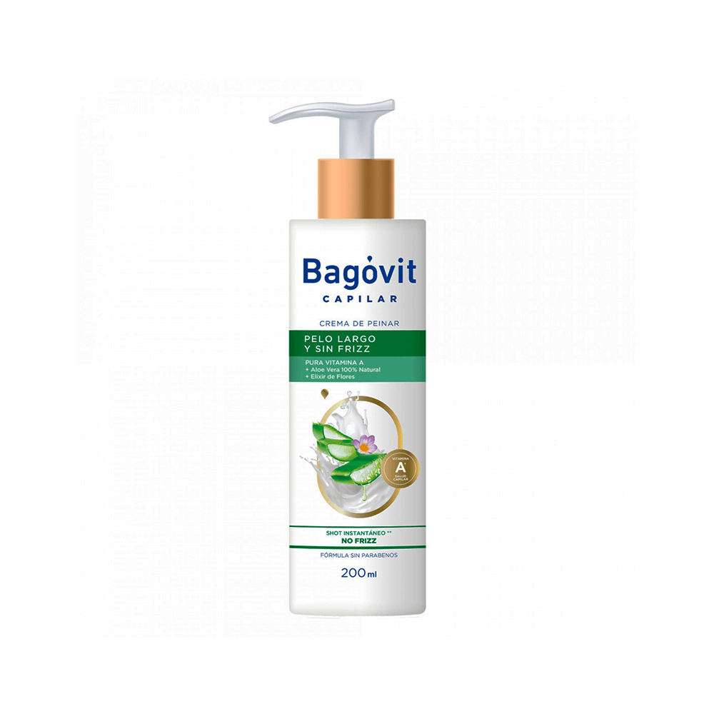 Bagovit Cap Crema P/Peinar Pelo Lar y S/Frizz