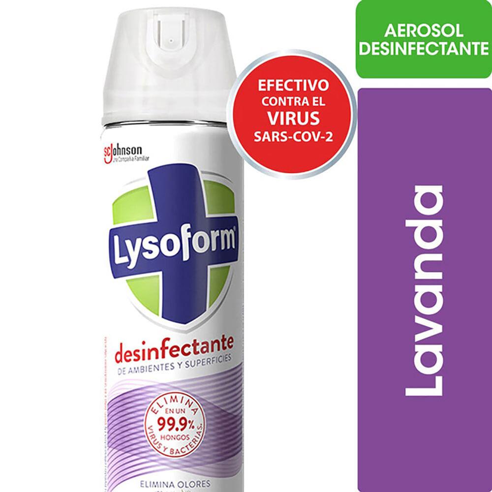 Lysoform Desodorante Aerosol Lavanda