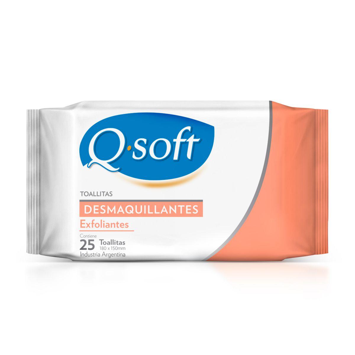 Q-Soft Exfoliante Toall Desmaquillante