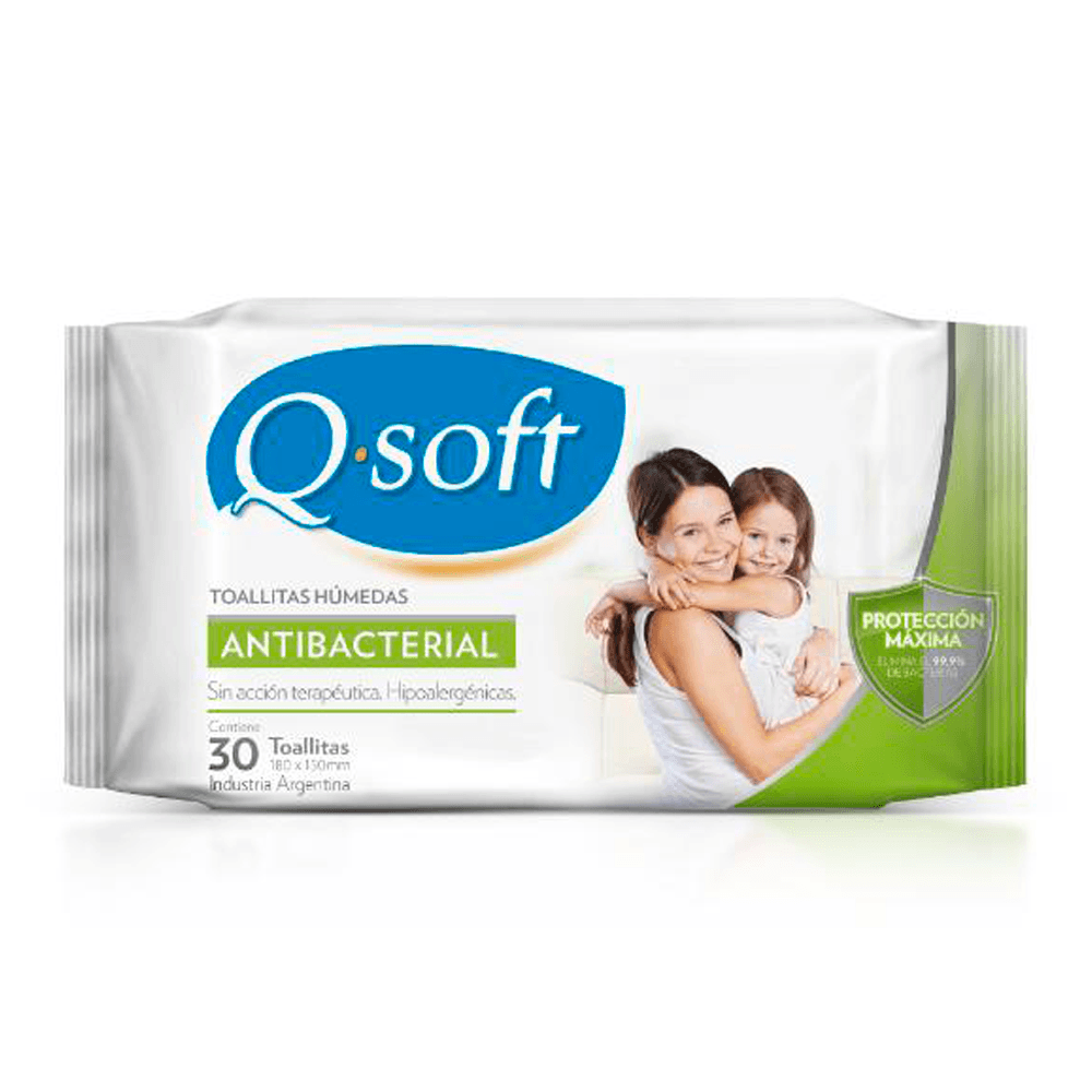 Q-Soft Antibacterial Toall Humeda