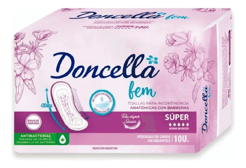 Doncella Toal Fem Antibacterial Super