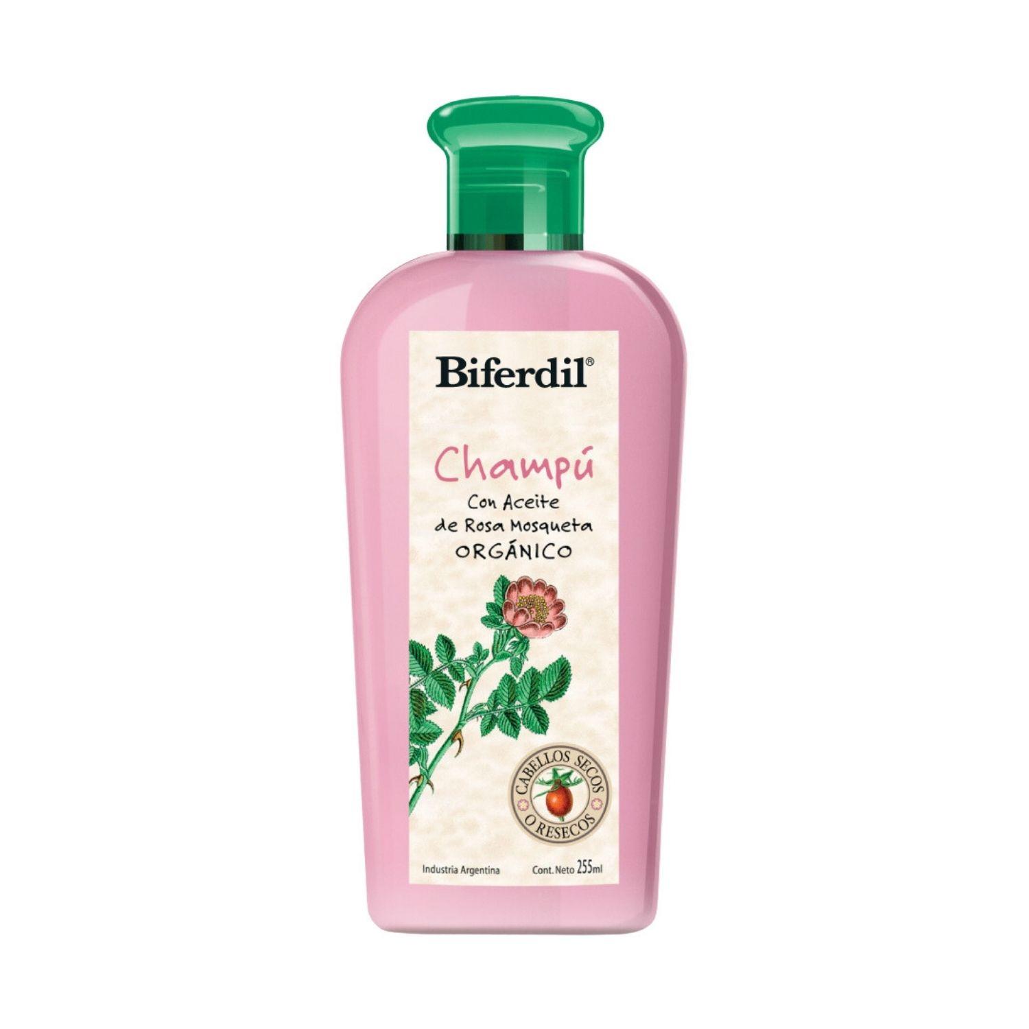 Biferdil Rosa Mosqueta Organico Shampoo