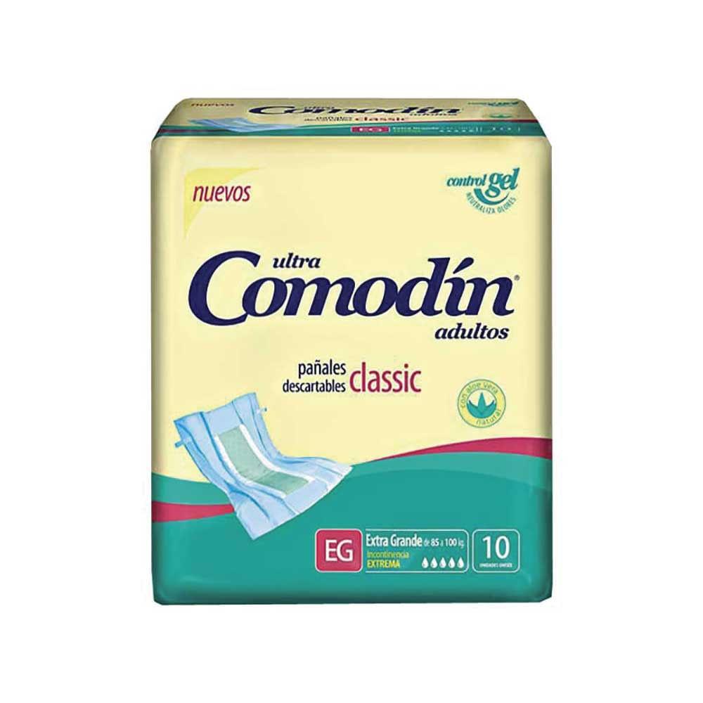 Comodin Pañal Recto Clasico Xg