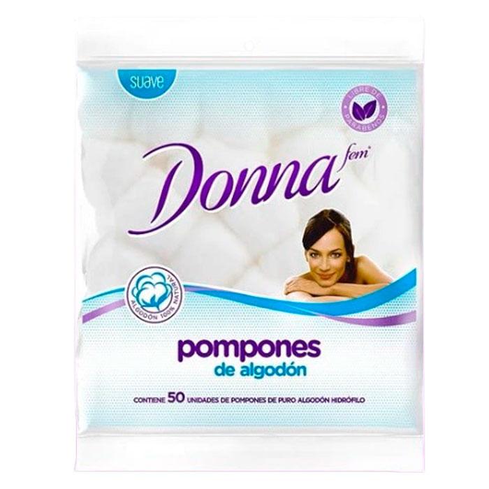 Donna Pompones De Algodon