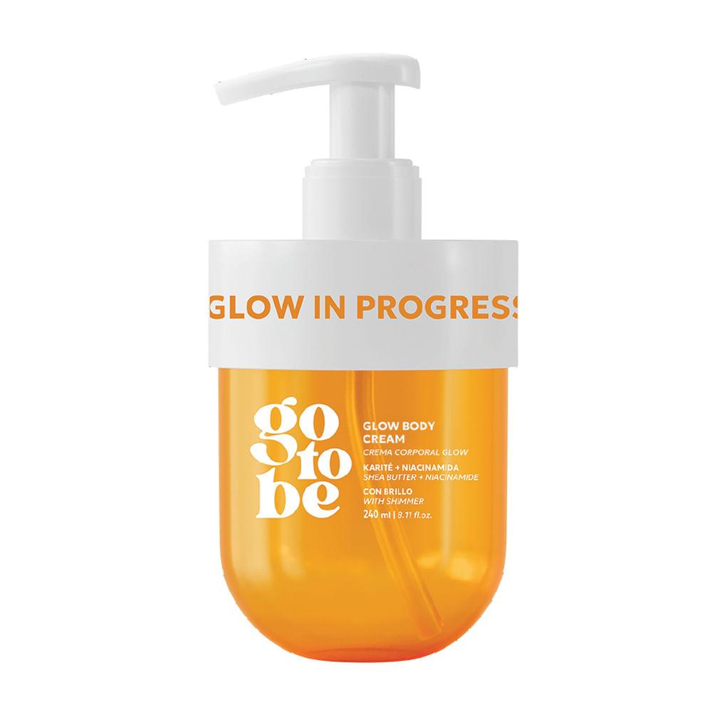 Go To Be Shimmer Body Cream Glow In Progress C/Valvula