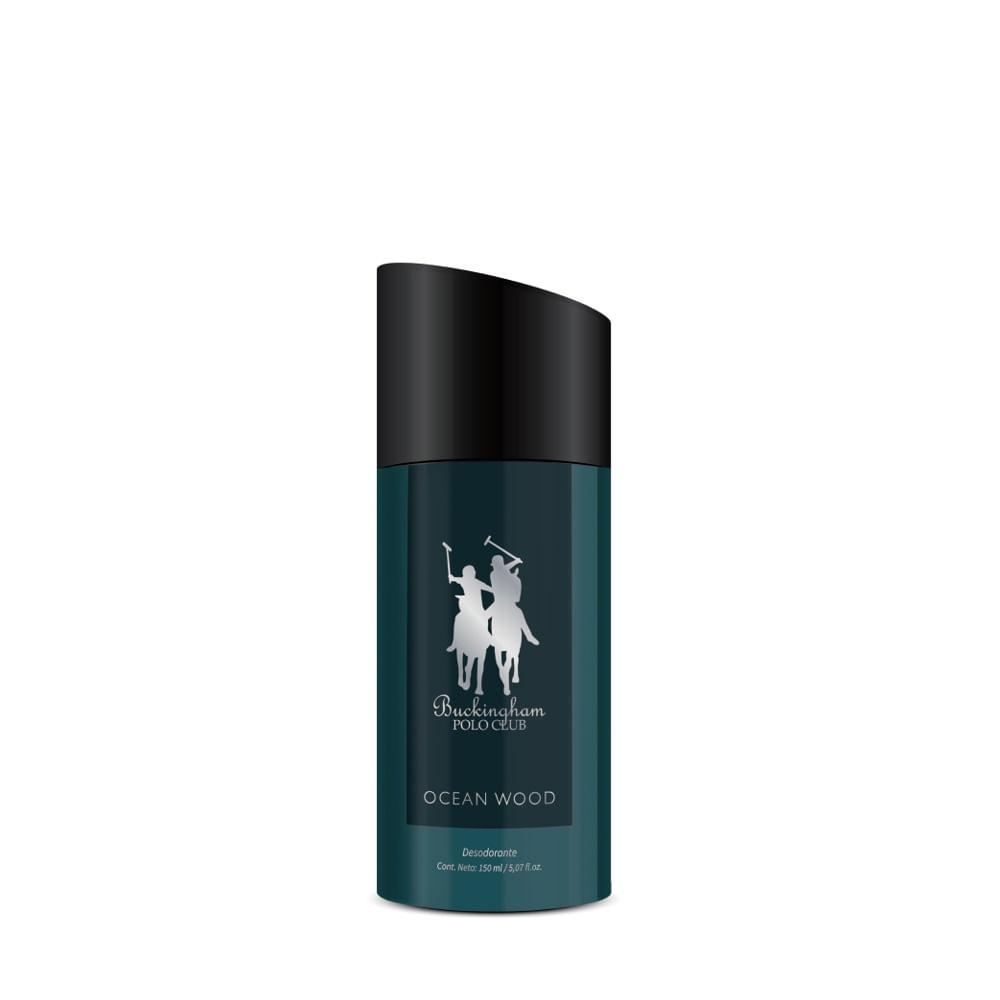 Buckingham Polo Club Ocean Wood Máscara Desodorante Aerosol