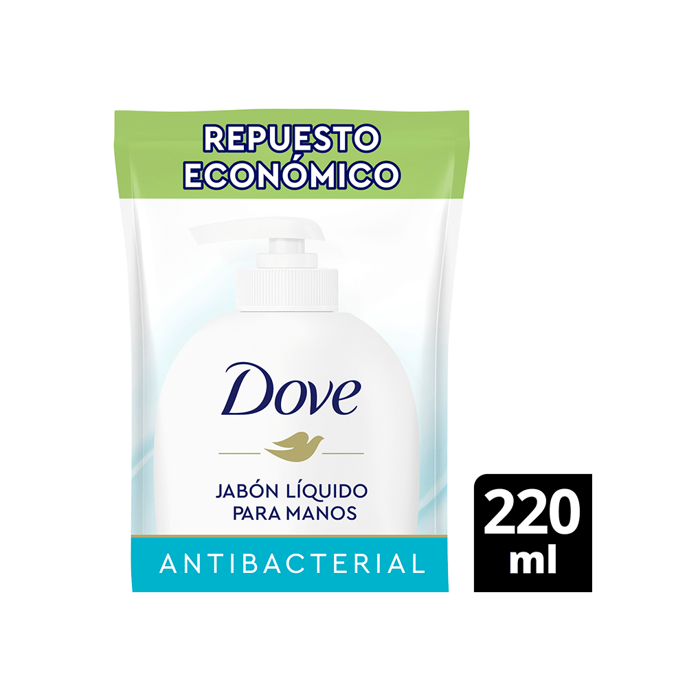 Dove Jabón Líquido P/Manos Cuida&Prot Doypack